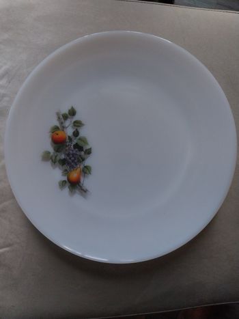 Plat rond vintage Arcopal
