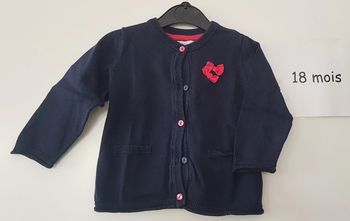 Gilet gemo 18 mois