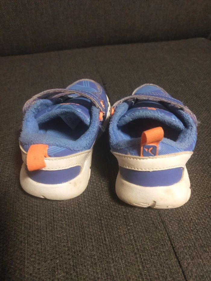 Baskets a velcros Bleu T 26 Domyos decathlon - photo numéro 2