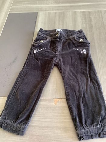 Pantalon velours taille 2 ans