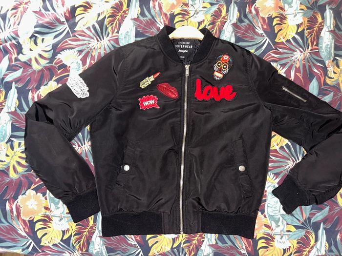 Veste blouson bombers rock Jennifer