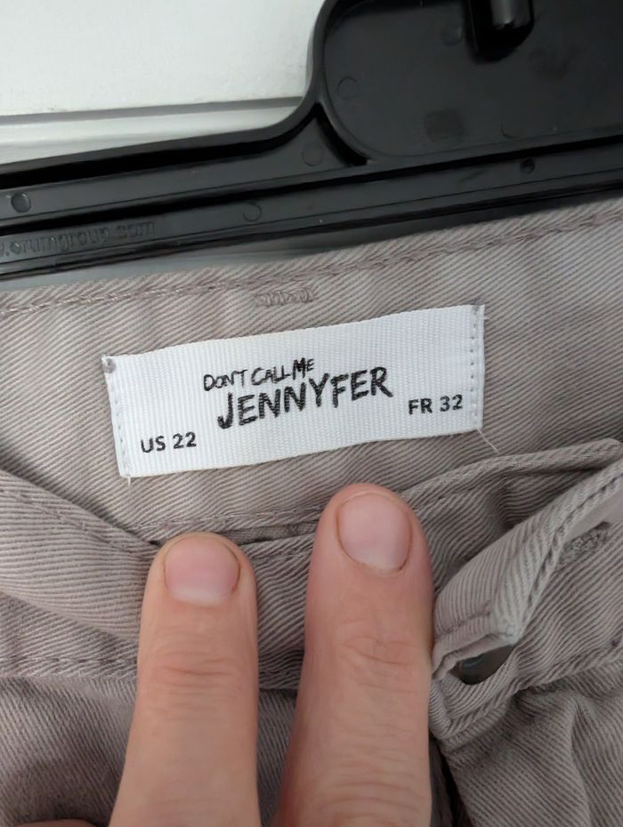 Cargo.marron taupe Jennyfer taille 32 - photo numéro 3