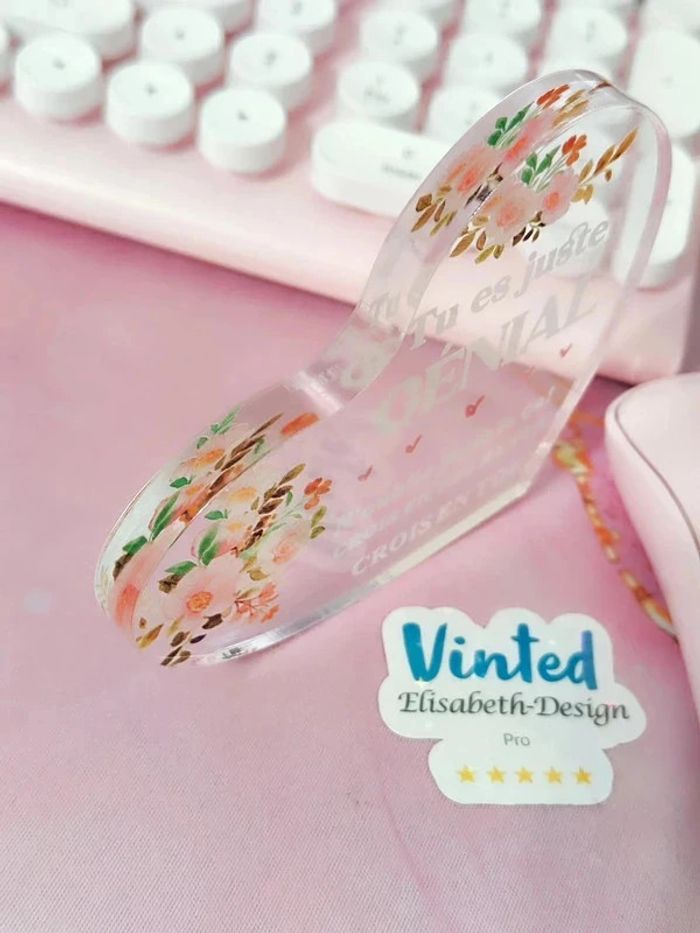 Plaque cœur " Tu es juste Génial " - photo numéro 4