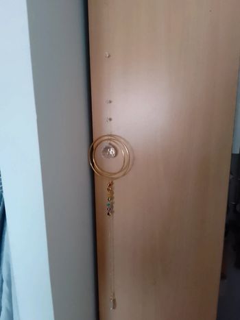 Pendentif attrape lumière des 7 chakras avec pierre naturelle et arbre de vie