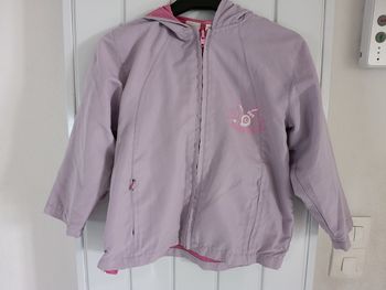 Veste légère taille 4 ans fille