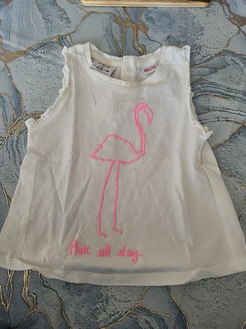 T shirt bretelles zara 24 mois