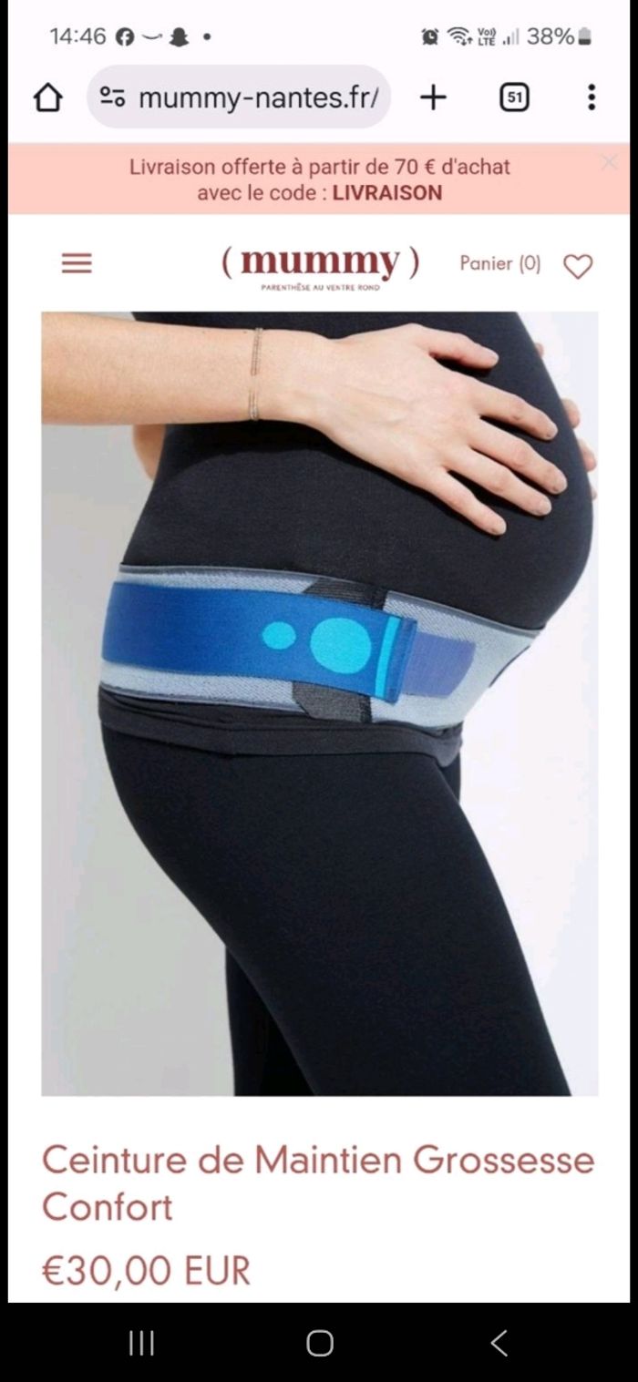 Ceinture de maintien