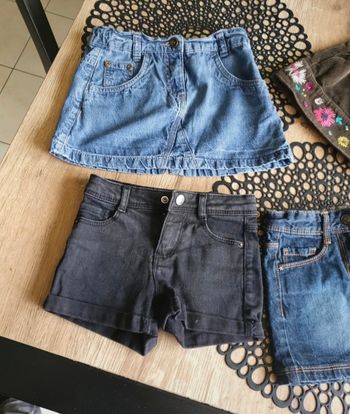 Lot jupes et short