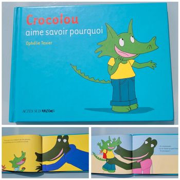 Livre Crocolou 🐊 aime savoir pourquoi