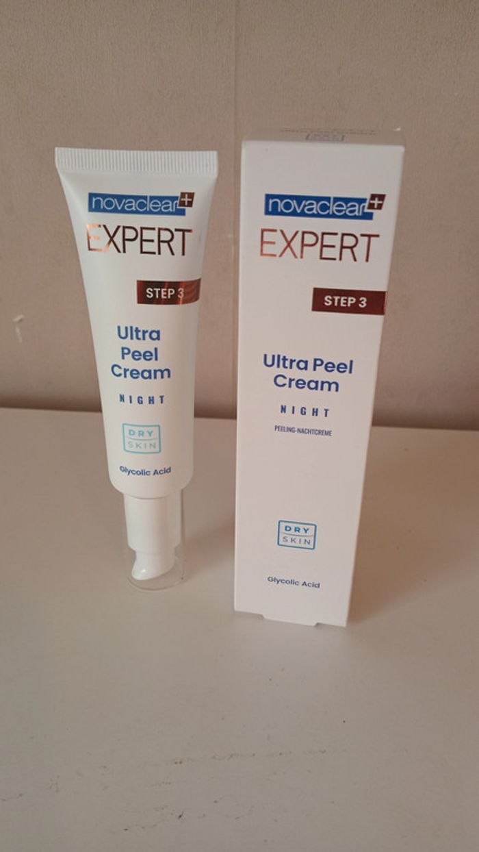 Crème-peeling de nuit pour peaux sèches