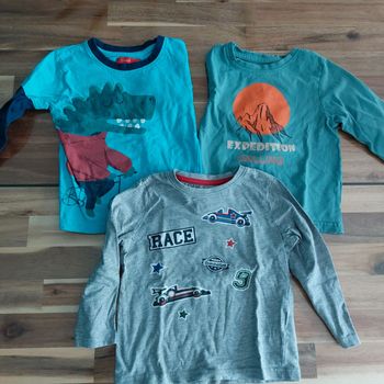 Lot de 3 t-shirt manche longue 4 ans