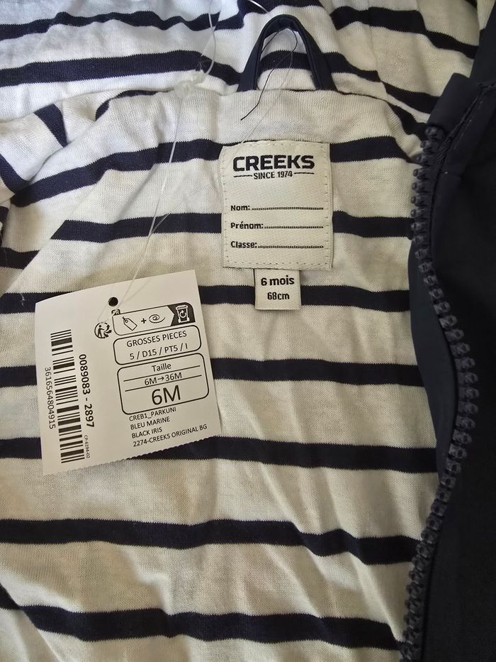 Manteau creeks 6 mois - photo numéro 3