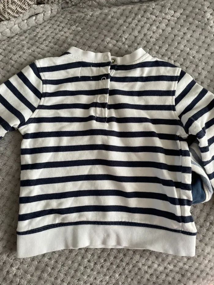 Lot de deux, sweat-shirt, Obaibi  et Kiabi - photo numéro 4