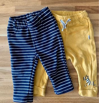 Lot de 2 pantalons/survêtements bébé 9 mois Kiabi