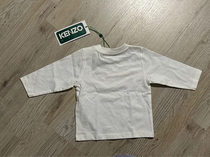 T-shirt manches longues pour bébé 6 mois KENZO - photo numéro 4