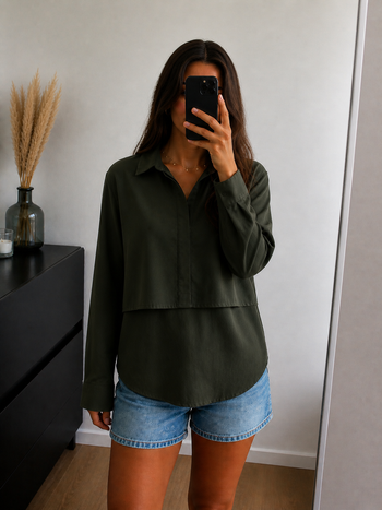 Blouse kaki See U Soon 