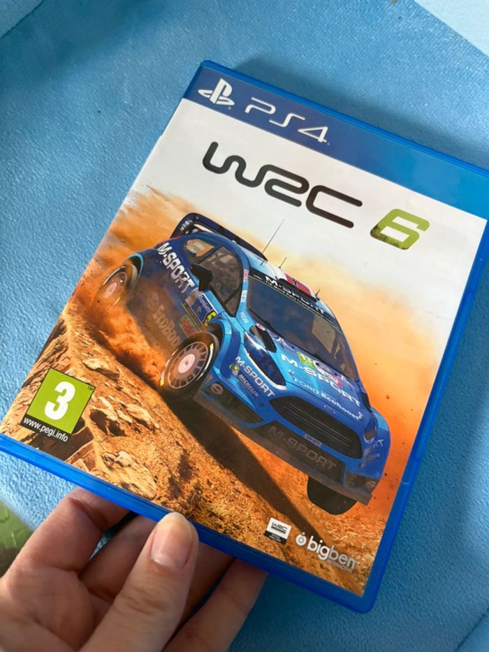Wrc 6 jeu PS 4