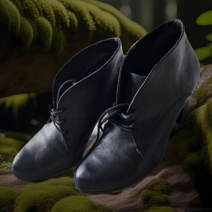 Superbes bottines talons et lacets - photo numéro 2