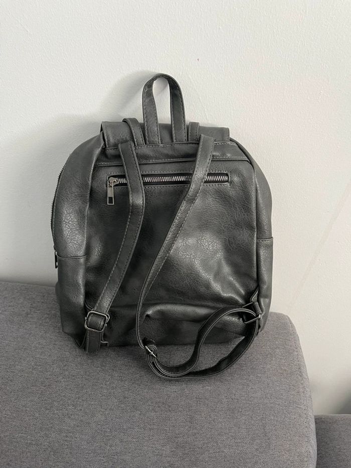 Sac À Dos 🎒 Gris Femme - photo numéro 3