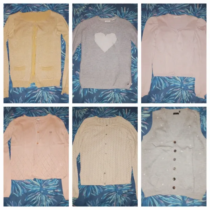 Lot pull et gilets 12 ans