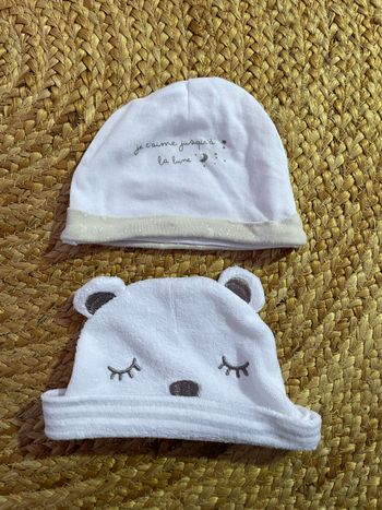 Bonnets 1 mois