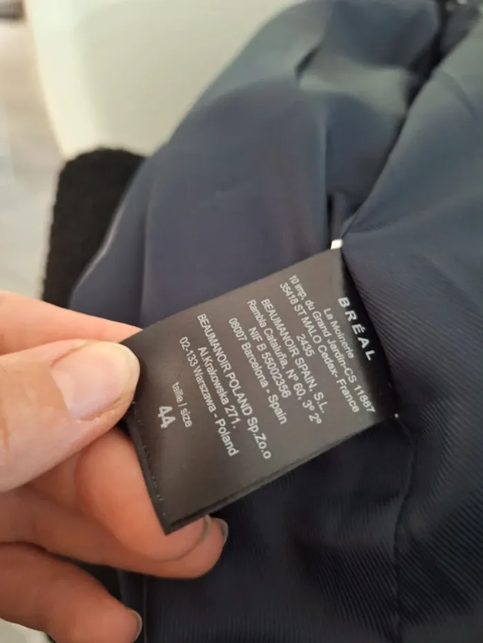 Manteau breal taille 44 - photo numéro 3