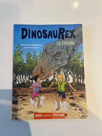 Livre enfant Dinosaurex le cyclone