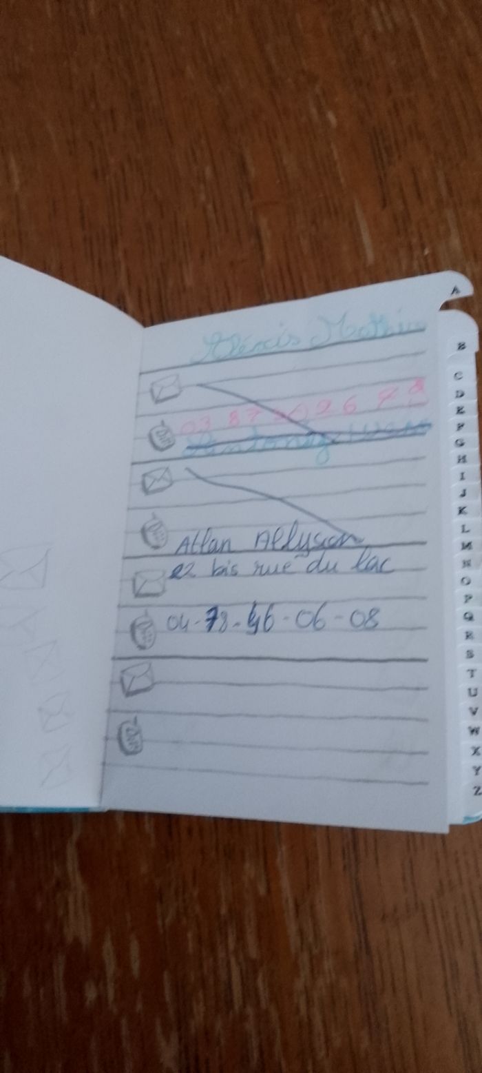 Joli lot diddl et poule papier à lettre+enveloppes et pochette vintage+ répertoire (quelques écritures dedans) poule 6 enveloppes+ 4 feuilles - photo numéro 4