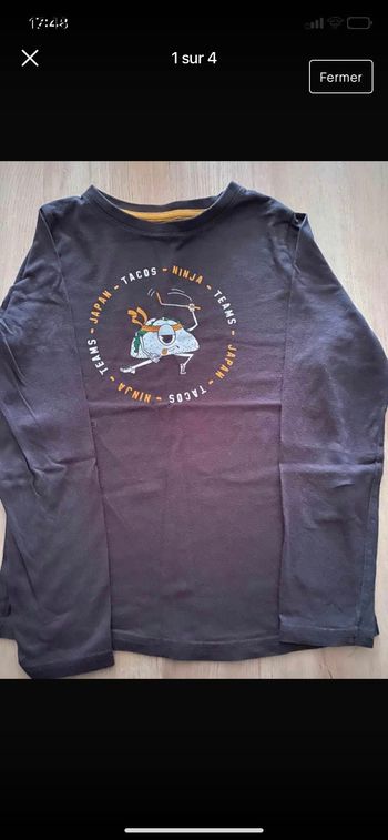 Teeshirt manche longue