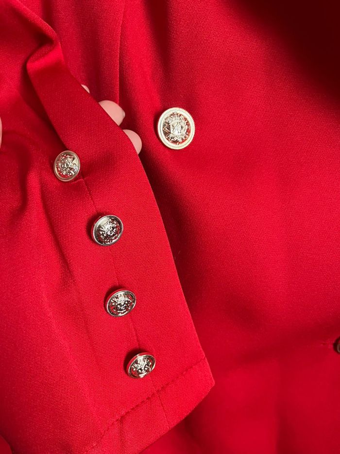 Robe blazer rouge Shein - photo numéro 3