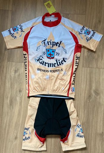 Maillot et cuissard de cycliste Tripel Karmeliet