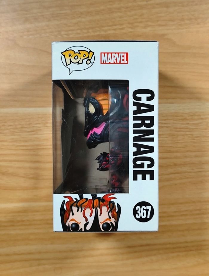 Funko Pop Marvel – Carnage N°367 (Venom) - photo numéro 2