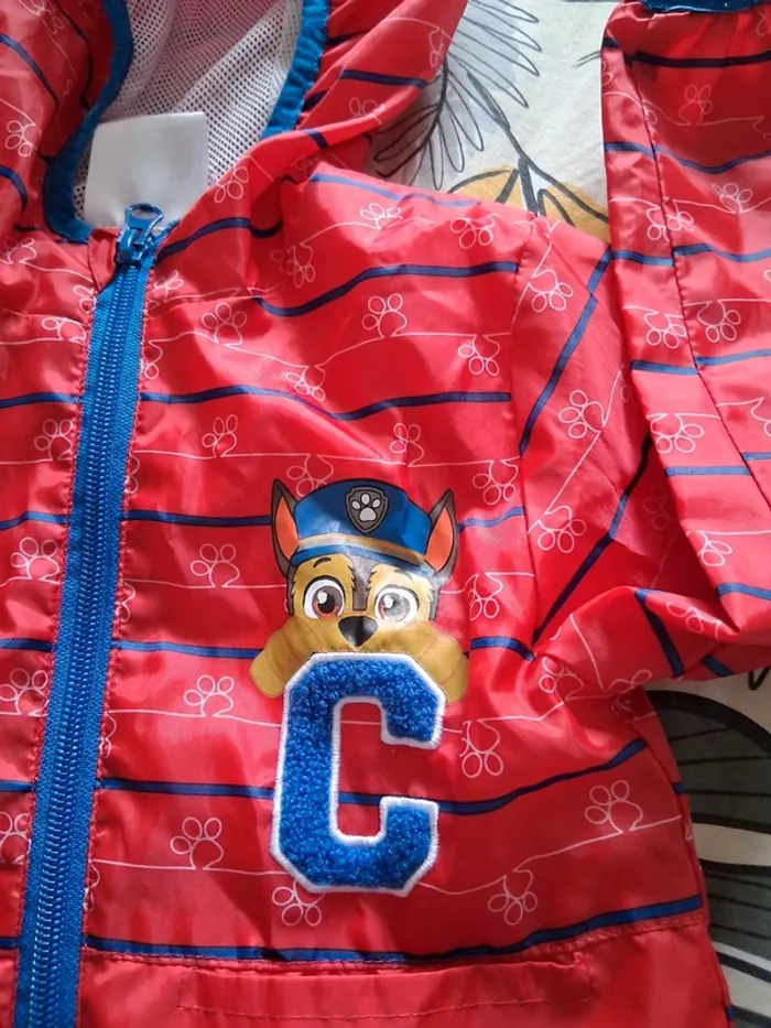 Imperméable pat patrouille 3 ans - photo numéro 2