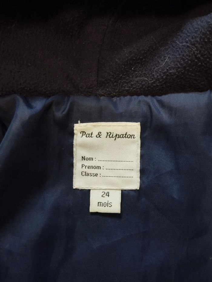 Doudoune mignonne fille 24 mois Pat & Ripaton - photo numéro 5