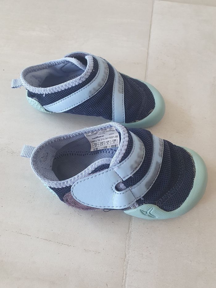 P 27 chausson gym Light baby shoe marin chaussure d'eau Oxylane - photo numéro 2