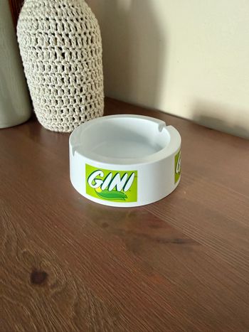 Cendrier publicitaire GINI  Bourbon Réf 1961 