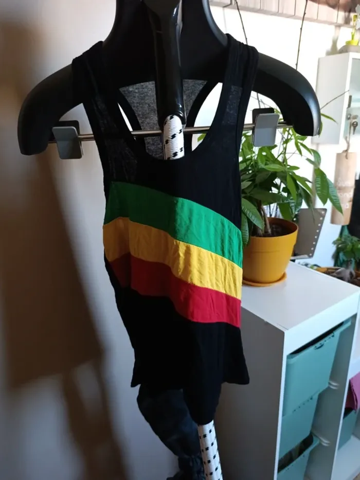 Débardeur rasta roots - photo numéro 2
