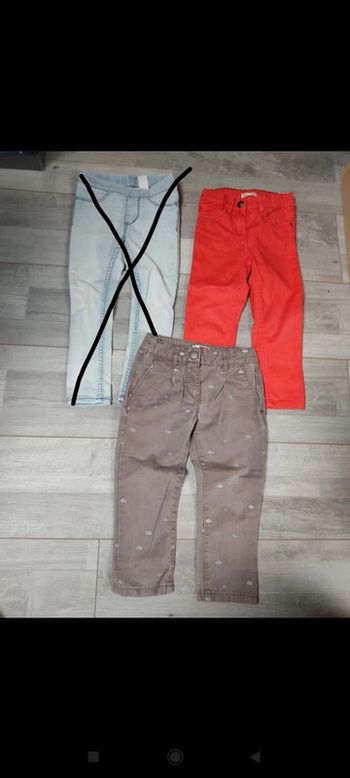 Lot de 2 jeans 3 ans - 94 cm