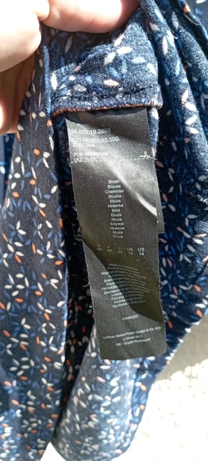 Blouse femme manches taille 44 St Olivier - photo numéro 4