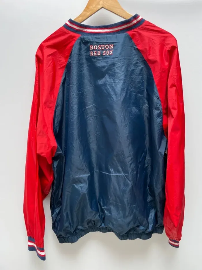 Genuine Merchandise Boston Red Sox Adult Light Weight Pullover Jacket - photo numéro 2