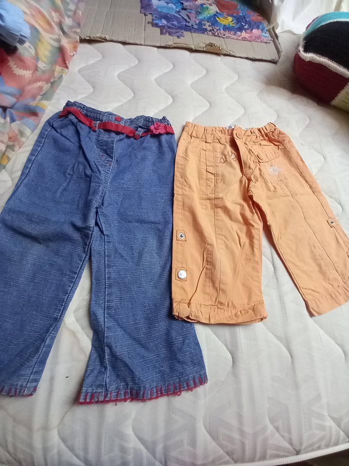 1 pantalon et 1 pantacour