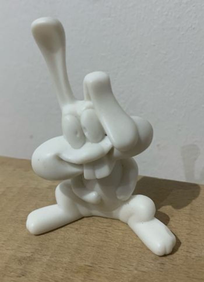 Figurine ancienne lapin blanc - photo numéro 3