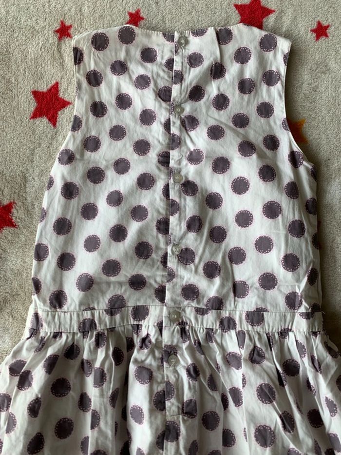 Robe Okaïdi Blanche et Violette 6A - photo numéro 8