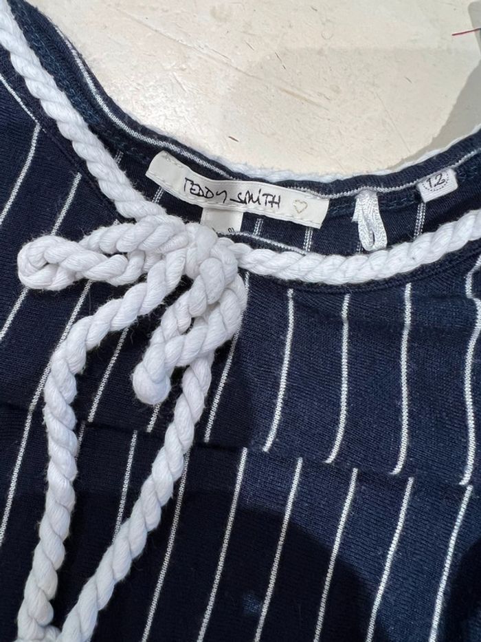 Top Teddy Smith 12 ans Marin bleu marine + donne top roxy - photo numéro 15