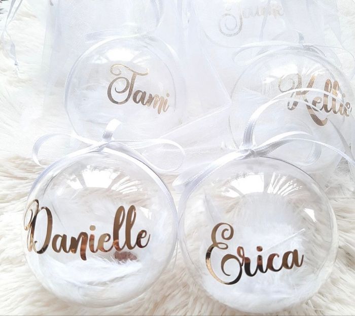 🎄 Boule de Noël personnalisée – Prénom / Mot au choix - photo numéro 5