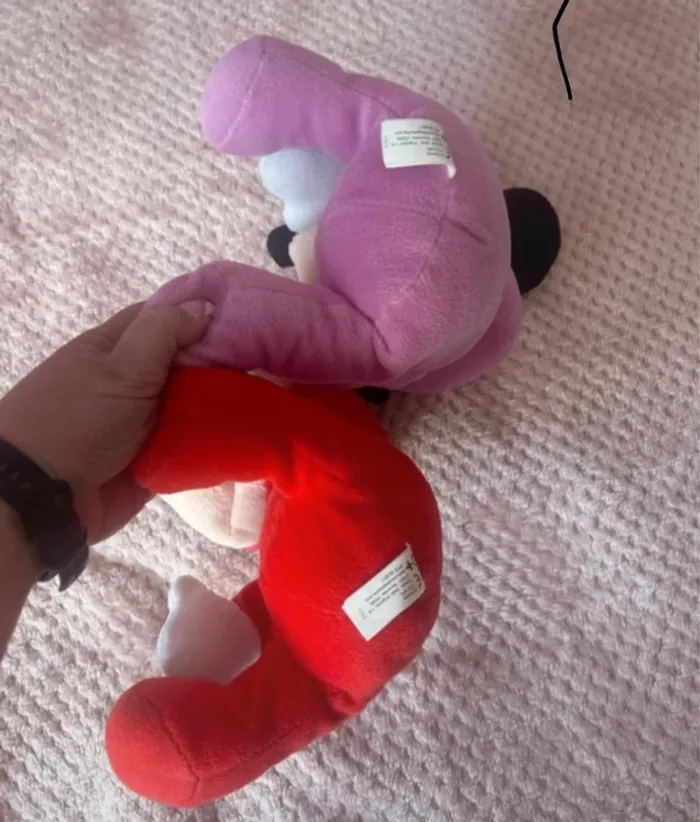 Peluche Mickey et Minnie - photo numéro 2