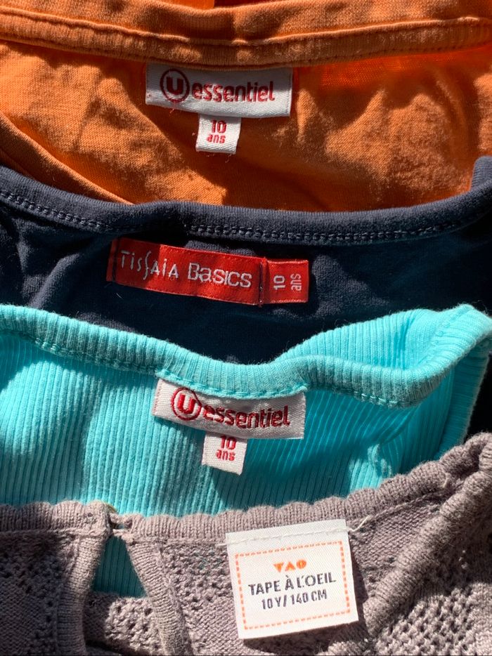 Lot de t-shirts fille - photo numéro 5