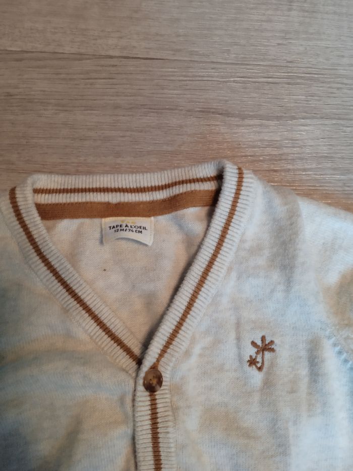 Gilet garçon 12 mois - photo numéro 3