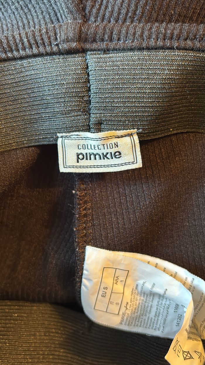 Pantalon noir côtelé patte d'éléphant Pimkie T36 - photo numéro 3