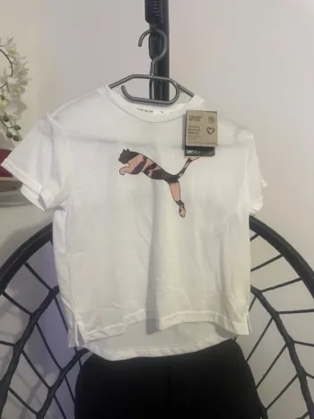 T-shirt Puma fille 9-10 ans – Neuf et tendance